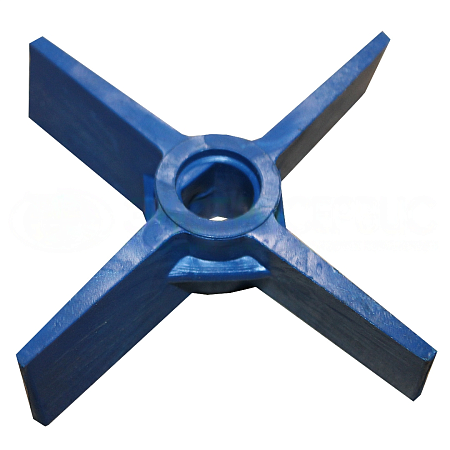 Крыльчатка 4-х лепестковая, пластмассовая, НМУ 00.008А